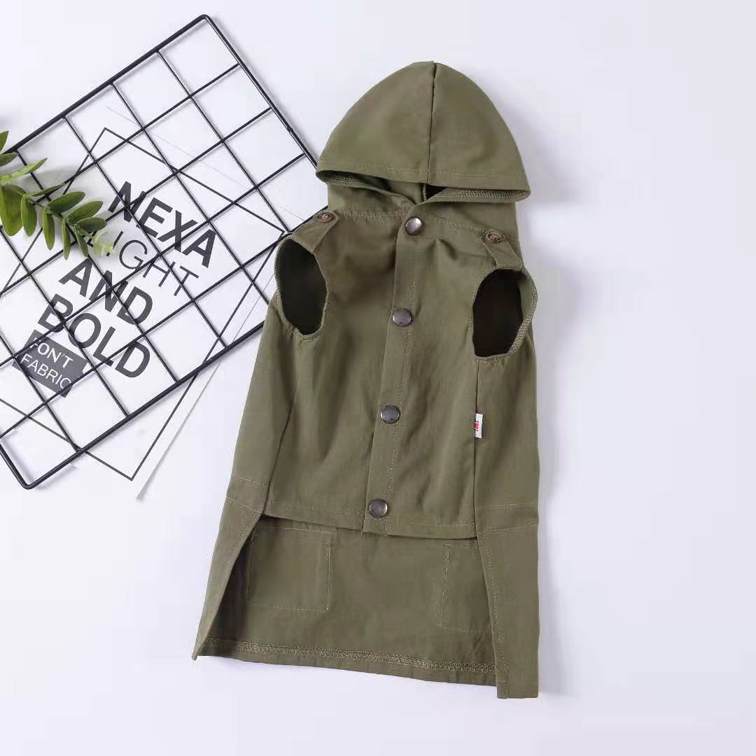 Snowflake Dog Hoodie: English Style Pure Cotton Sweater for Small Dogs ArmyGreen / 2XL Accessories