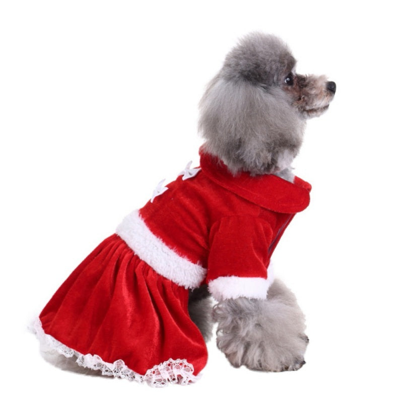 Funny Christmas Dog Costume Holiday Dog Apparel christmas