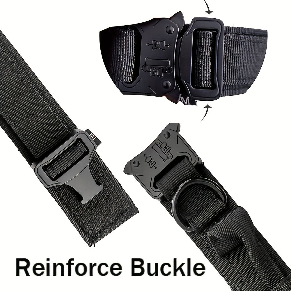 Heavy Duty Tactical Dog Collar with Control Handle | Collar For Medium And Large Dogs collar