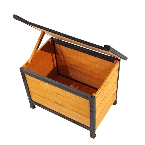 Luxury Solid Wood Dog House | Multi Dog Kennel with Built in Bowls And Storage Solid wood kennels house