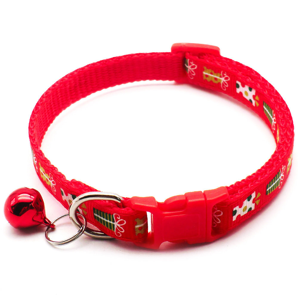 Father Christmas Dog Collar Red2 beds