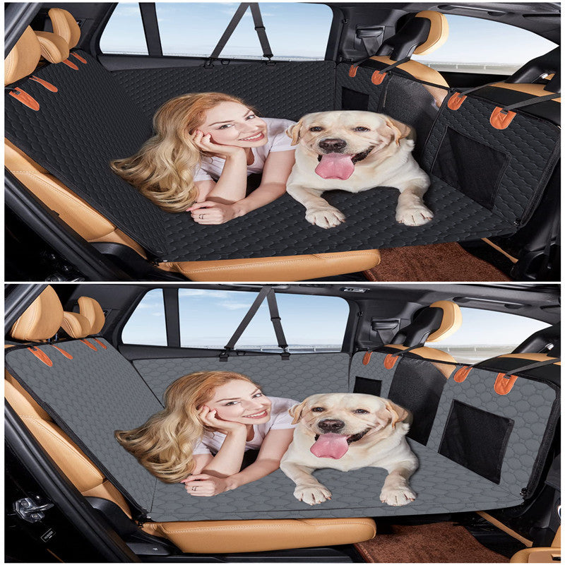 Durable Dog Car Seat Hammock | Vehicle-Mounted Dog Travel Mat - Set / 132x165 - travel