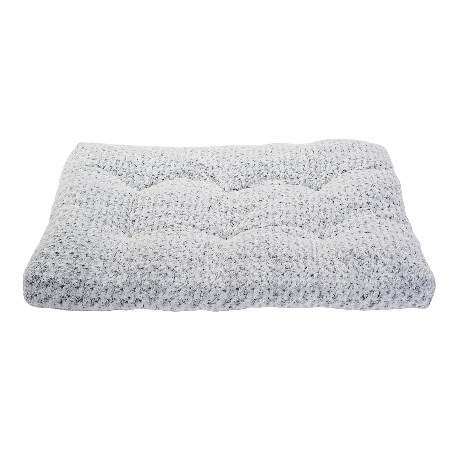 Washable And Supportive Plush Dog Bed Mat | Thickened Dog Kennel Cushion L / Grey beds
