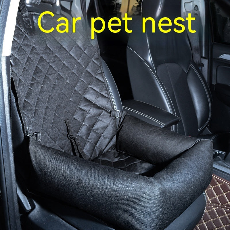 Multi Function Pet Car Dog Seat Cover | Waterproof Dog Travel Hammock Trunk Protector KC20 vehicle seat travel