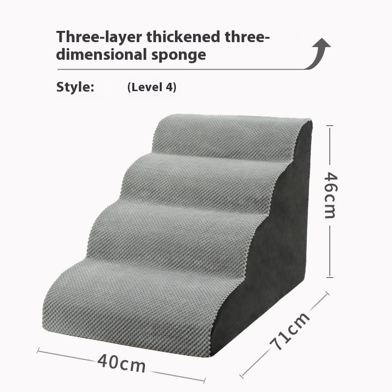 Household Wave Dog Stairs | 2 3 And 4 Step Slope Dog Ramp Export Four Stairs home