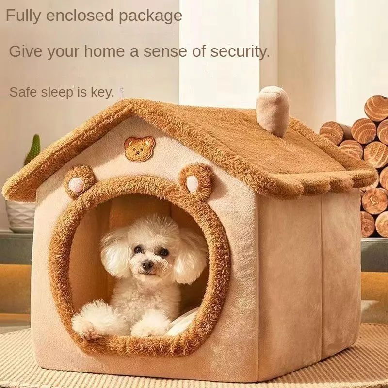 Cozy And Washable Dog House | Foldable Dog House house