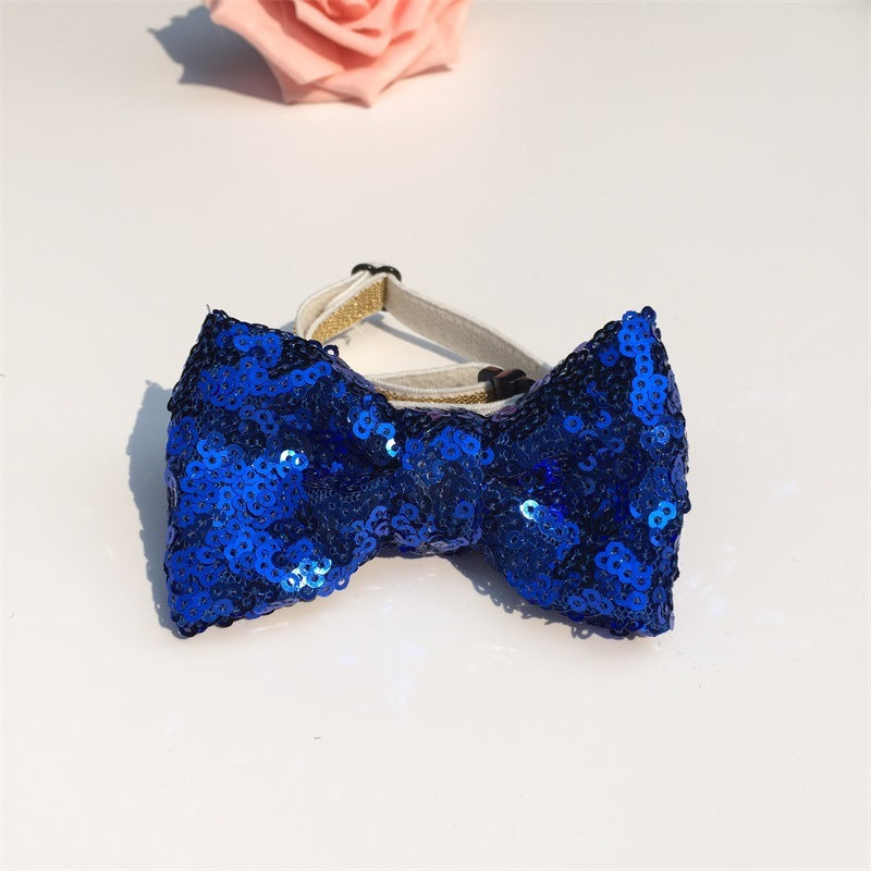 Pet Dog and Cat Party Birthday Hat Dog Crown Cat Birthday Hat Blue bow birthday
