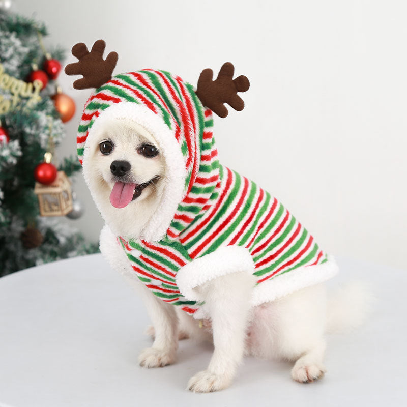 Festive Christmas Dog Clothes Dog Pet Outfit for Christmas 2 Style / 2XL christmas