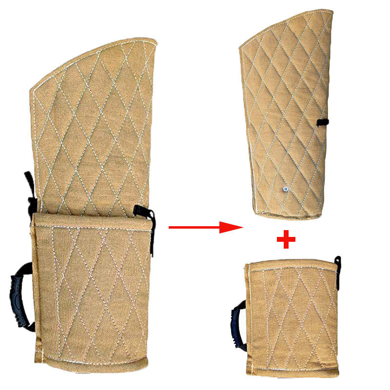 Durable Jute Dog Training Bite Sleeve | Protective Arm Guard For Dogs dog training