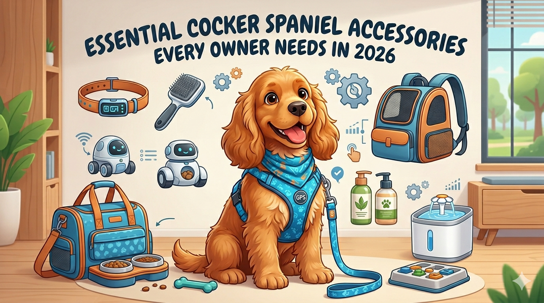 Essential Cocker Spaniel Accessories Every Owner Needs in 2026