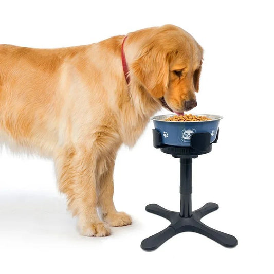 Adjustable Elevated Dog Bowls Stand for Medium And Large Dogs food