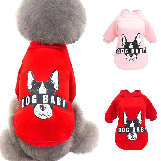 Dog Sweater: Cute Cartoon Fashion Sweater for Small to Medium Dogs Accessories