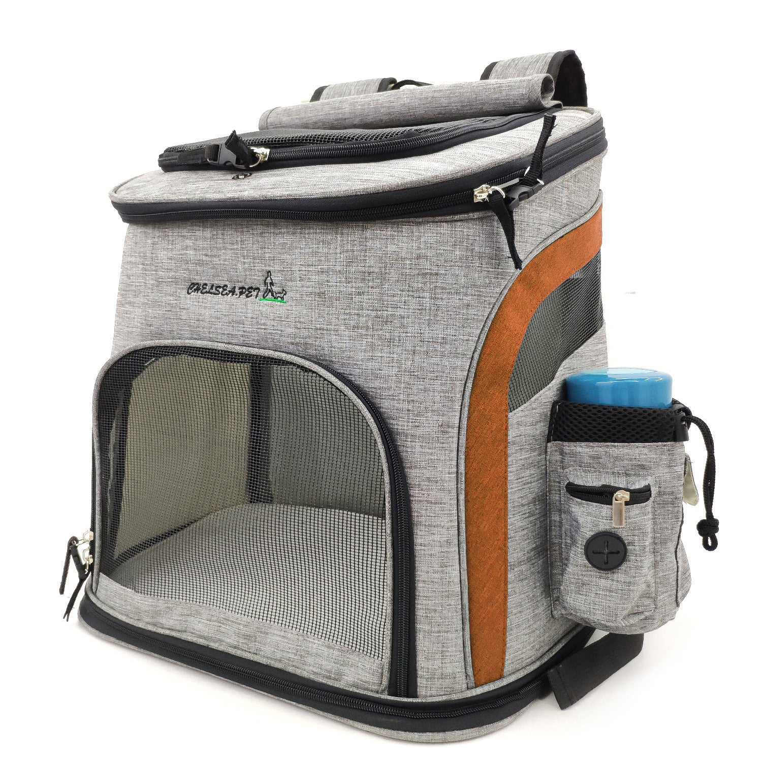 Ventilated Dog Backpack Carrier | Hands-Free Travel Bag for Small Dogs - Dog Travel Essential