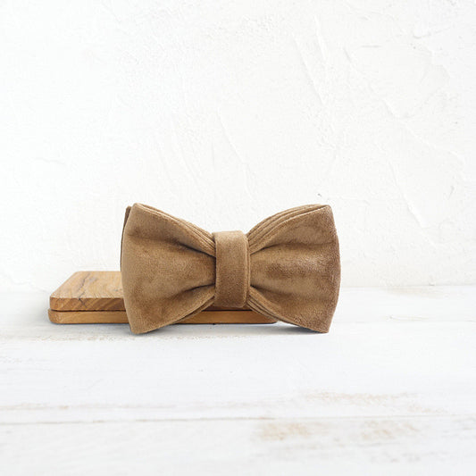 Adjustable Polyester Dog Collar with Bow Tie | Handmade Dog Bow TIe bow