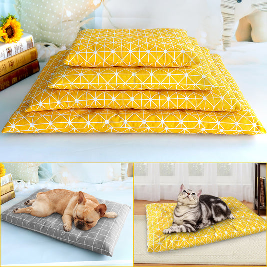 Plush Dog Bed Mat | Durable Anti Slip Calming Bed for Dogs beds