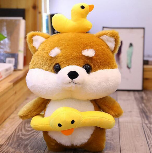 Soft Plush Dog Doll Toy | Stuffed Animal for Dogs to Play toys