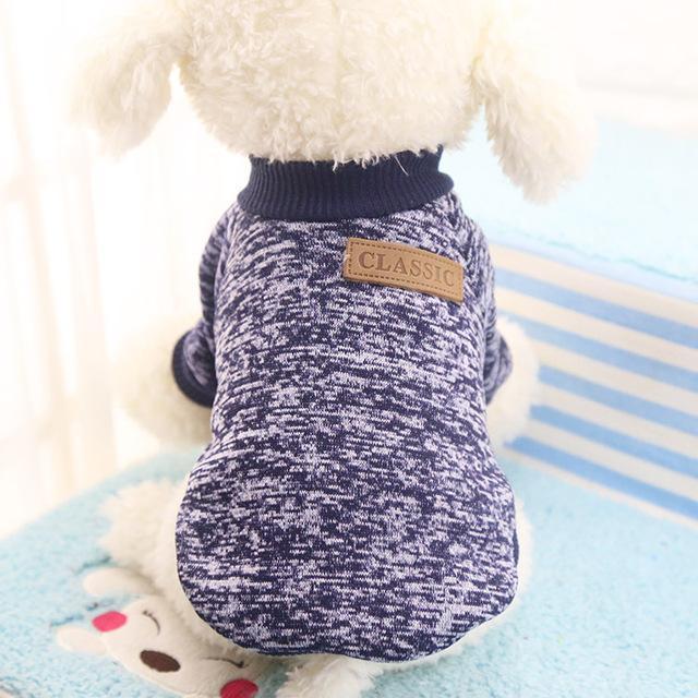 Cozy Wool Dog Sweater: Classic Pullover for Small to Large Dogs 8 / L Accessories
