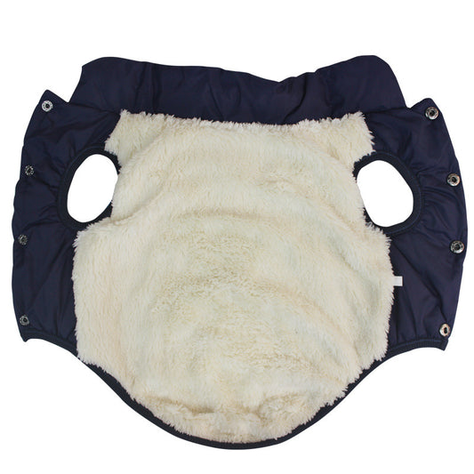 Padded Plaid Dog Coat | Warm Winter Jacket for Small to Large Dogs - Coats & Dog Vests
