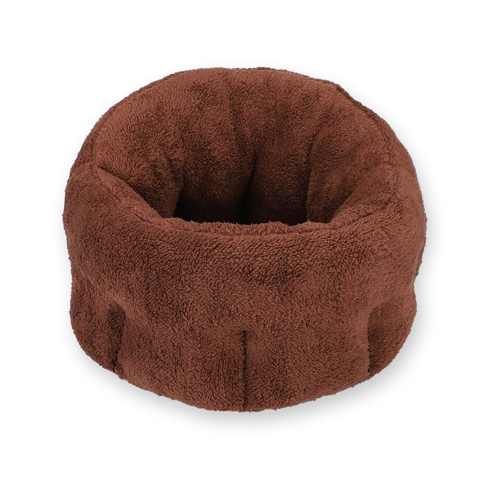 Washable Plush Dog Bed | Calming Dog Bed for All Sizes Coffee / S beds