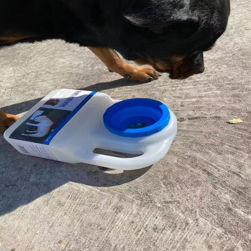 Portable Dog Travel Water Bottle | Resin Dispenser for Dogs White travel