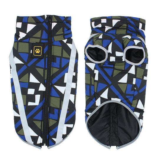 Thick And Warm Dog Coat for Big Dogs | Winter Dog Jacket with Fun Patterns - outdoor