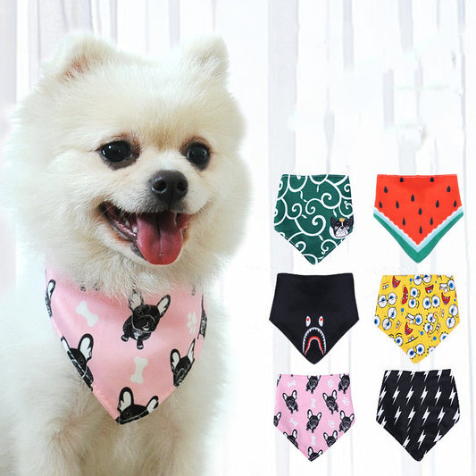 Dog Triangle Scarf: Small Dog Bib and Bandana Accessories