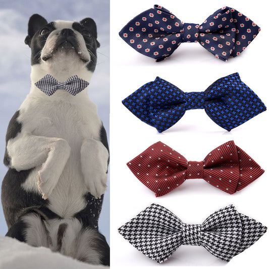 British Style Dog Bow Tie | Adjustable Bow Tie for Dogs bow