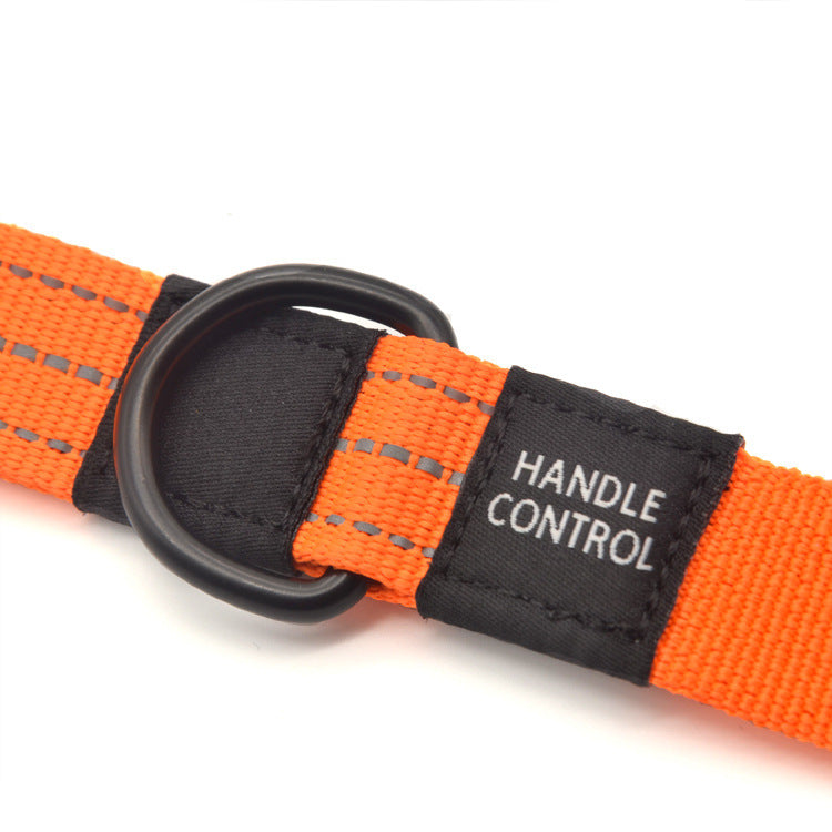Bungee Dog Leash with Reflective Stitching | Retractable Dog Traction Rope - Dog Collars & Leashes