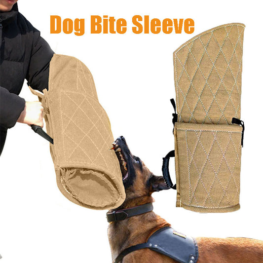Durable Jute Dog Training Bite Sleeve | Protective Arm Guard For Dogs dog training