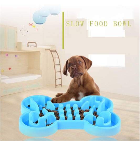 Slow Feeder Dog Bowl | Anti Gulping Puzzle Bowl for Digestion travel