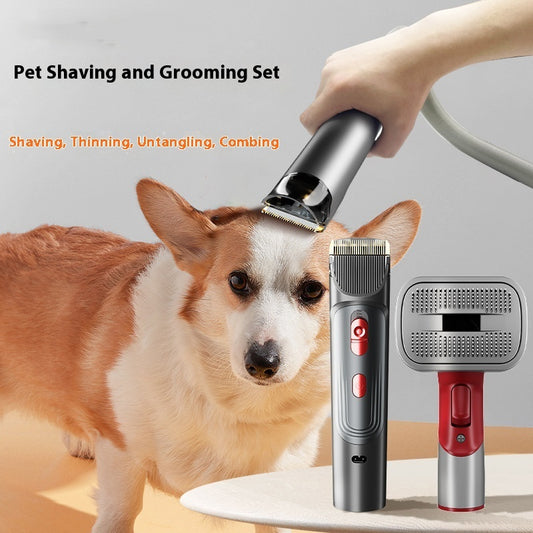 Dog Grooming Vacuum Attachment | Hair Suction Tool for Dogs home