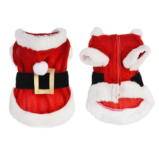 Cozy Dog Christmas Costume Dog Holiday Apparel christmas