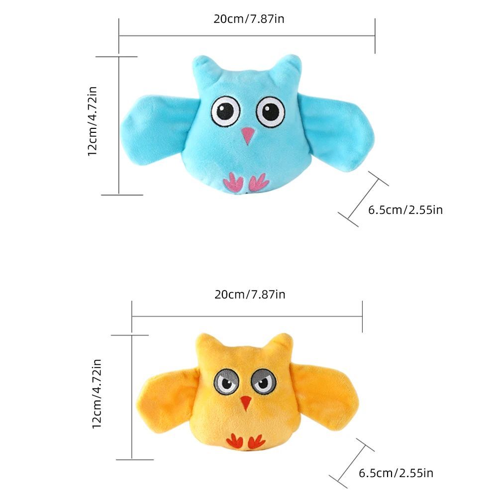 Plush Squeaky Dog Toys | Cute Bite Resistant Animal Shapes for All Dog Sizes home