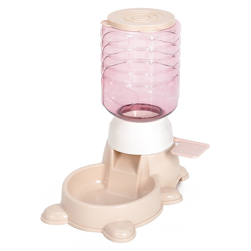 1.8L Puzzle Dog Feeder | Automatic And Interactive Dispenser for Dogs Apricot / Feeder food