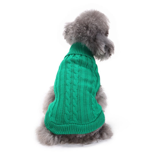Warm Wool Knitted Dog Sweater | Soft Dog Pullover And Sweater Accessories