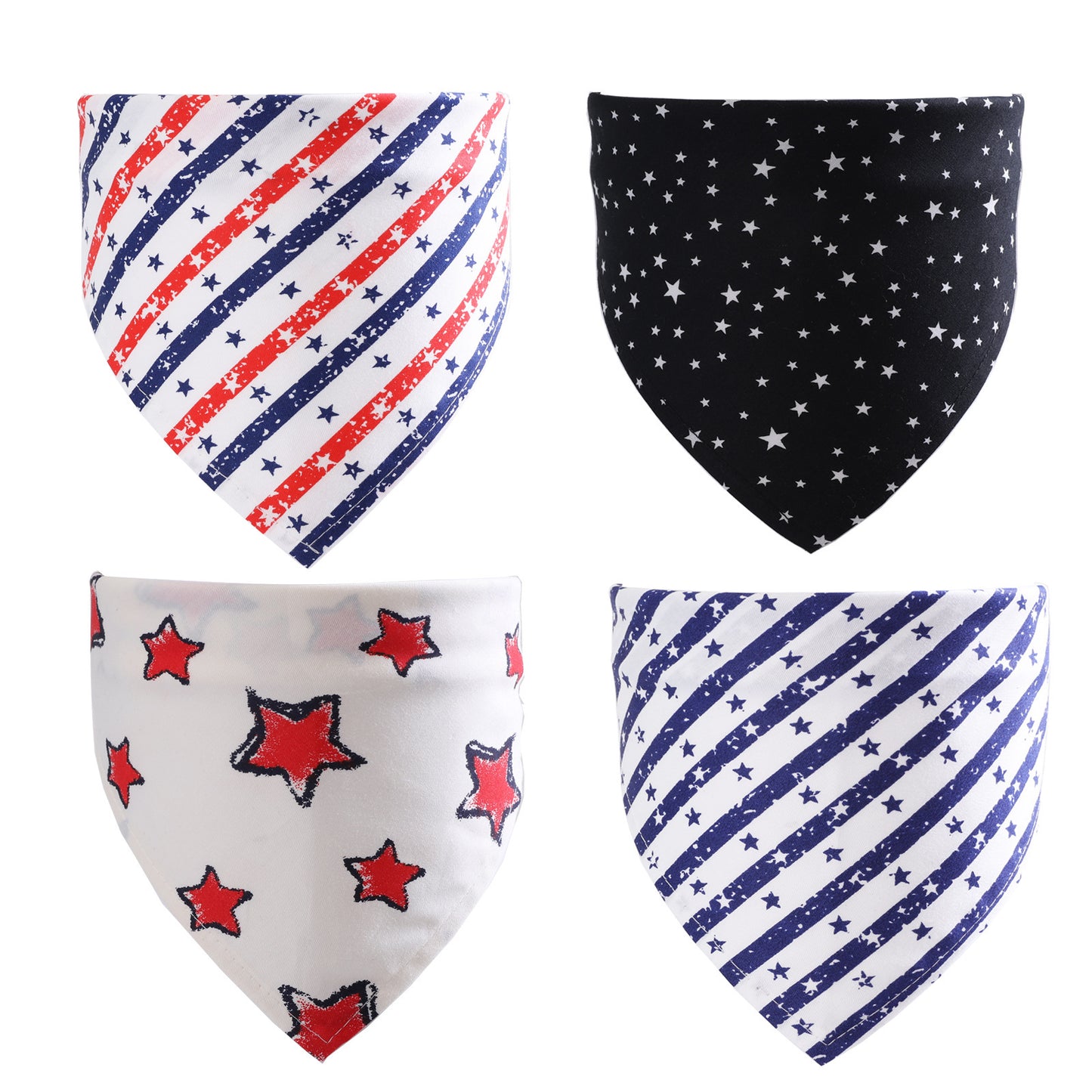 Dog Cotton Handkerchief Triangle Scarf And Bandanas Available in Different Styles Accessories