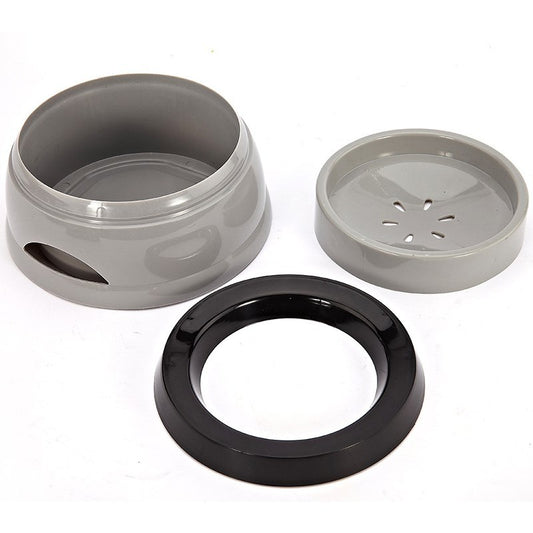 No Spill Floating Water Bowl for Dogs | 750ml Anti Splash Dog Drinker food