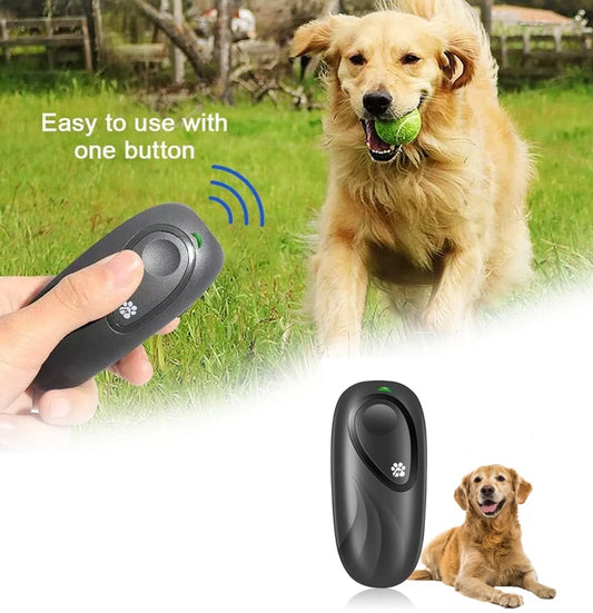 Handheld Ultrasonic Dog Trainer | Adjustable Frequency Anti Bark Device beds