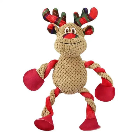 Squeaky Christmas Dog Toy | Interactive Holiday Chew Toy for Dogs toys