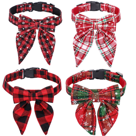 Pet Collar Bow Tie Christmas Dog christmas