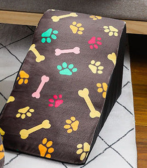 Removable And Washable 3 Step Dog Stairs | Non slip Dog Ladder Gray Bone / 58x31x28 Third Order home