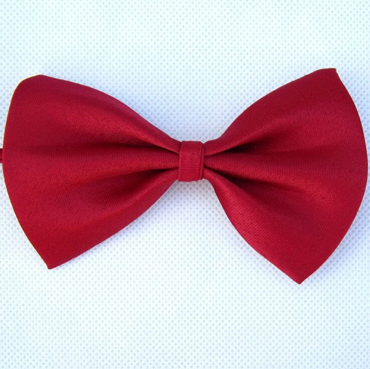 Adjustable Dog Bow Tie And Neck tie | Colorful Dog Accessory Dark Red beds