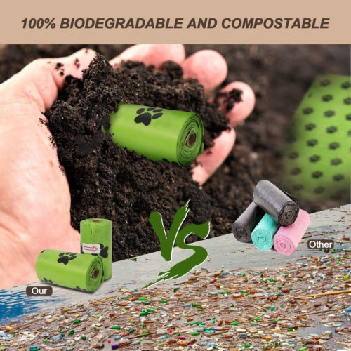 540 Count Biodegradable Dog Waste Bags | 9 Month Supply Green eco