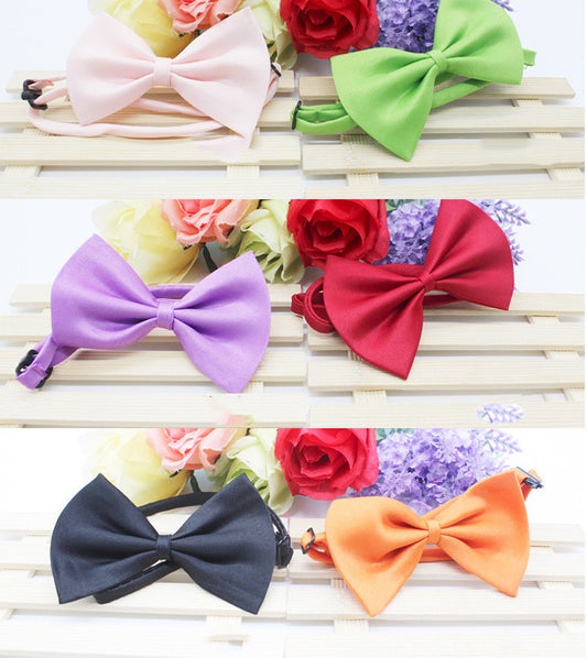 Adjustable Dog Bow Tie for Dogs Multiple Colors Bow Ties For Dogs Random delivery / 1pc Accessories