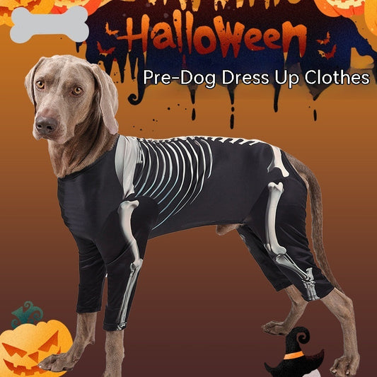 Fashion Dog Halloween Clothes: Halloween Costume Polyester Jacket for Large Dogs Accessories