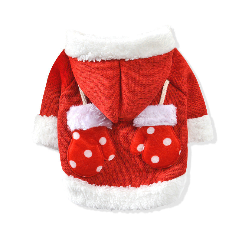 Blue And White Dog Christmas Sweater | Festive Holiday Apparel christmas
