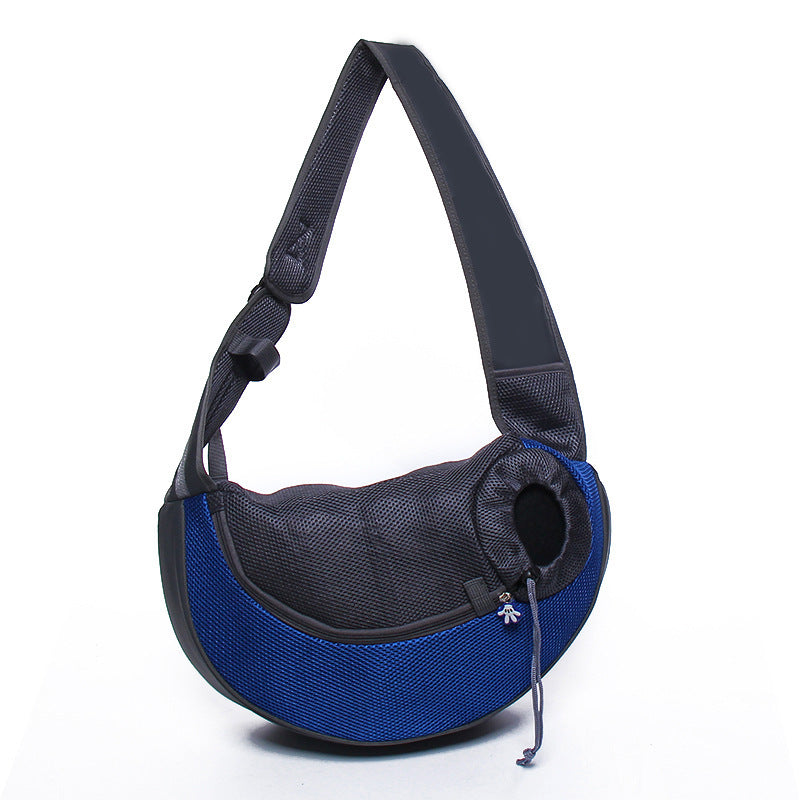 Breathable Front-Facing Dog Carrier | Portable Travel Sling for Dogs - Blue / 30x10x20cm - travel