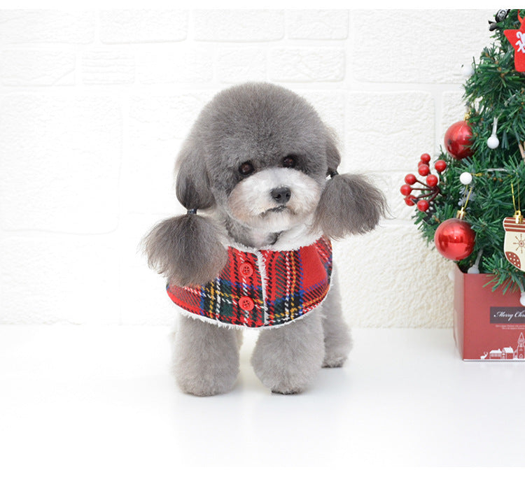 Christmas Knitted Turtleneck Dog Sweater: Red Holiday Dog Winter Coat Red / 2XL christmas