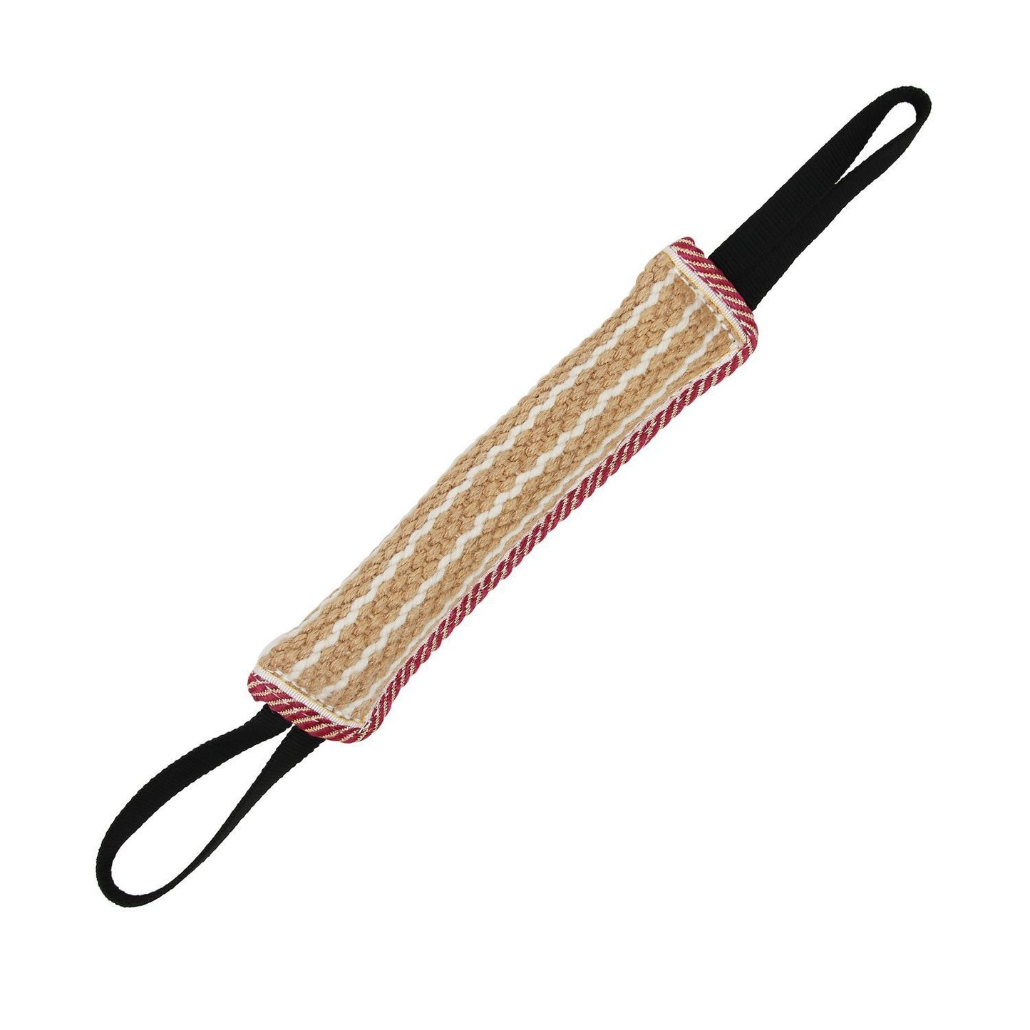 Durable Hemp Dog Bite Stick | Professional Training Dog Toy Beige dog training