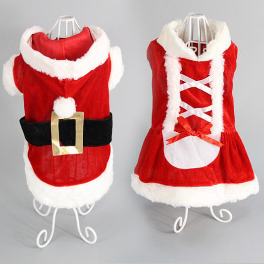Acrylic Pet Dog Christmas Clothing Holiday Apparel for Dogs of All Sizes christmas